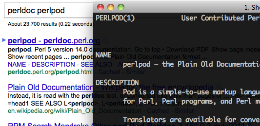 Introduction To Writing Perl Documentation
